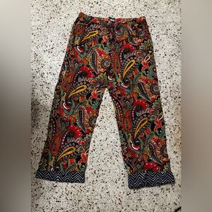 Vera Bradley Venetian Paisley Lounge Pants large